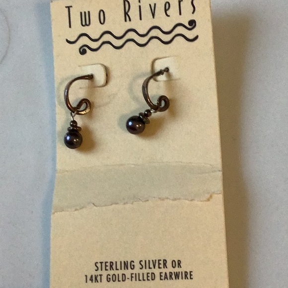 Two Rivers earrings. - Picture 2 of 4